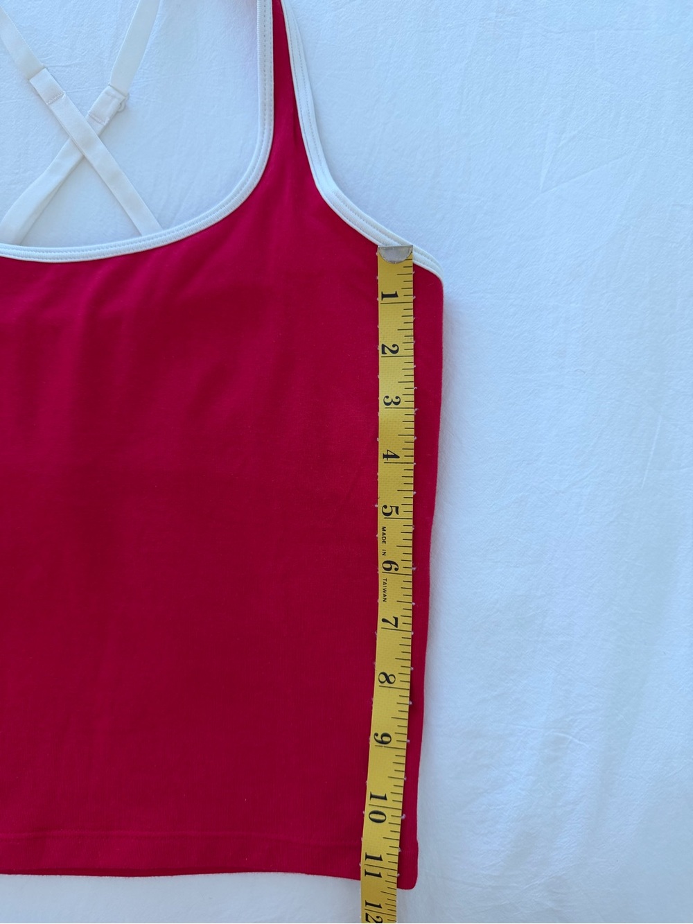 Victorias Secret PINK crisscross Red tank Sz Medium - Picture 10 of 16